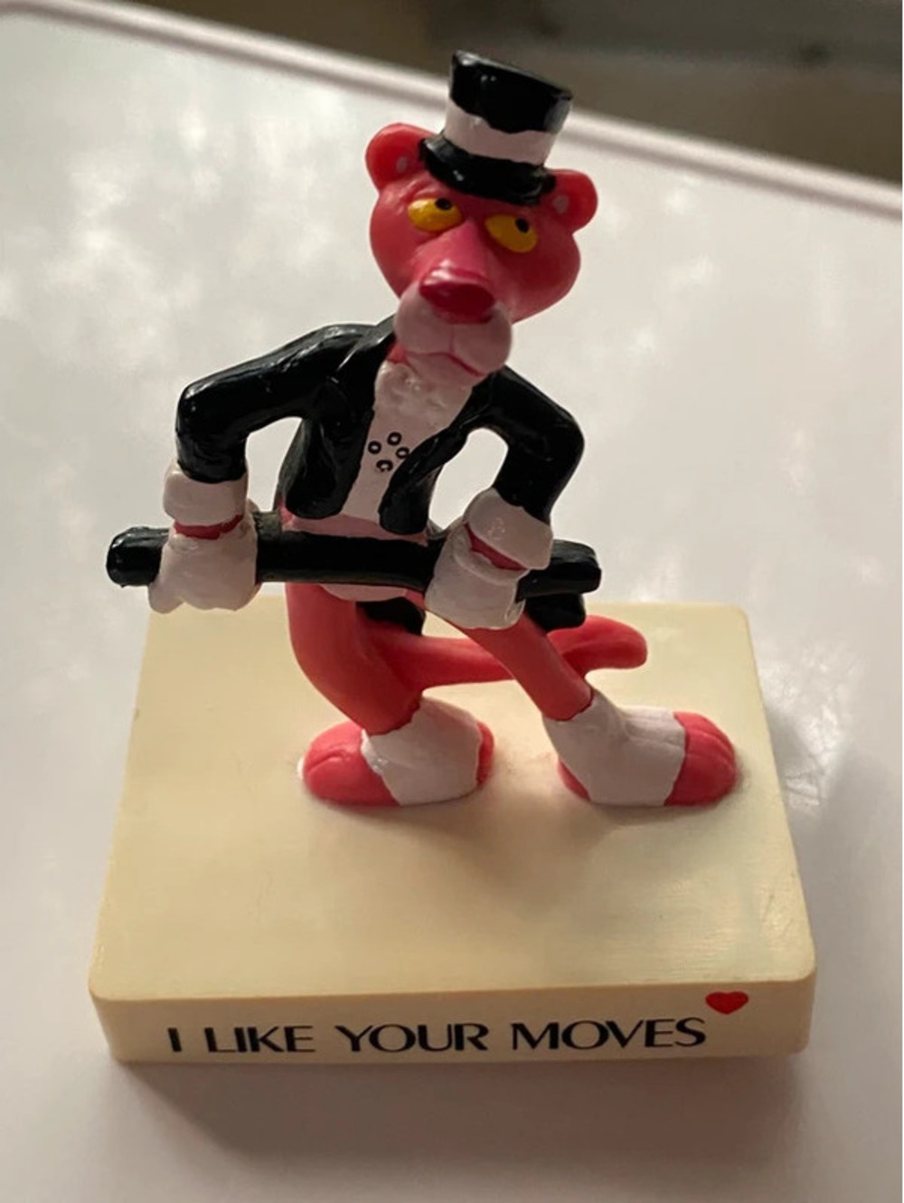 Vintage 1989 Pink Panther Figure “I Like Your Moves” United Artists DCN